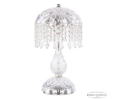 Купить Настольная лампа Bohemia Ivele Crystal 14781L1/22 Ni Drops Настольная лампа Bohemia Ivele Crystal 14781L1/22 Ni Drops