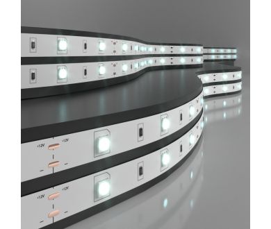 Купить Светодиодная лента Elektrostandard 12V 7,2W 30Led 5050 IP20 холодный белый, 5м 4690389040153 Светодиодная лента Elektrostandard 12V 7,2W 30Led 5050 IP20 холодный белый, 5м 4690389040153