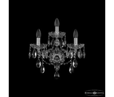 Купить Бра Bohemia Ivele Crystal 1415B/2+1/165/XL Ni Бра Bohemia Ivele Crystal 1415B/2+1/165/XL Ni