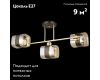 Потолочная люстра Reluce 04223-0.3-03 AB+BK