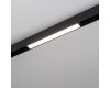Трековый магнитный светильник Arlight MAG-FLAT-25-L200-6W Day4000 (BK, 100 deg, 24V, DALI) 046331