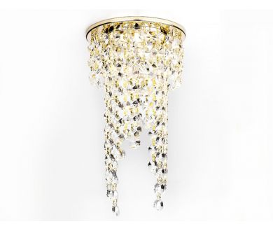 Купить Встраиваемый светильник Ambrella Light K2071 G/CL Встраиваемый светильник Ambrella Light K2071 G/CL