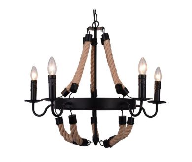 Купить Подвесная люстра Arte Lamp Marsiglia A8956LM-5BK Подвесная люстра Arte Lamp Marsiglia A8956LM-5BK