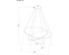 Подвесной светильник Arte Lamp Meridiana A2198SP-3CC