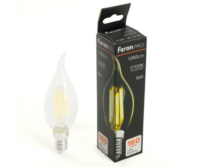 Купить Лампа светодиодная Feron LB-1218 E14 8W 2700K 51265 Лампа светодиодная Feron LB-1218 E14 8W 2700K 51265