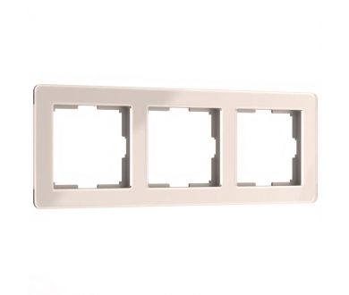 Купить Рамка на 3 поста Werkel Acrylic айвори 4690389186295 W0032743 Рамка на 3 поста Werkel Acrylic айвори 4690389186295 W0032743