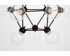 Подвесная люстра Lumina Deco Zodiak LDP 160N-12 BK+PR