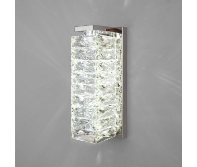 Купить Настенный светильник Eurosvet Blitz 40259 LED хром/ прозрачный хрусталь Strotskis a065321 Настенный светильник Eurosvet Blitz 40259 LED хром/ прозрачный хрусталь Strotskis a065321