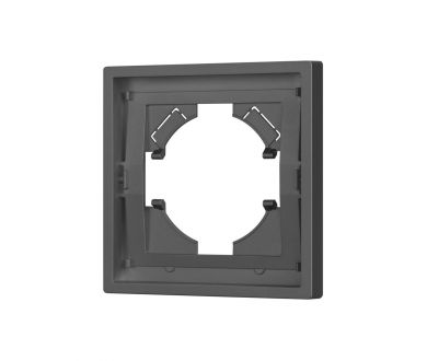 Купить Рамка пластиковая на 1 пост Arlight FRM-TENDO-SFPL-1-GR 054644 Рамка пластиковая на 1 пост Arlight FRM-TENDO-SFPL-1-GR 054644
