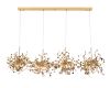 Подвесная люстра Crystal Lux GARDEN SP3х4 L1600 GOLD