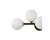 Настенный светильник Lumina Deco Marsiada LDW 6033-5 BK+F.GD