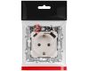 Розетка со шторками с USB type-A+C Эра 12-4108-15 Б0067767