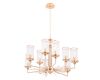 Подвесная люстра Crystal Lux GLORIA SP9 BRASS
