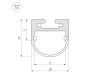 Профиль Arlight SL-LINE-2011M-2000 ANOD 023720