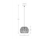 Подвесной светильник Arte Lamp Celesta A7058SP-1BK