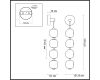 Настенный светильник Odeon Light Jemstone 5084/17WL