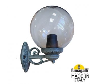 Купить Уличный настенный светильник Fumagalli Globe 250 G25.131.000.VZF1R Уличный настенный светильник Fumagalli Globe 250 G25.131.000.VZF1R
