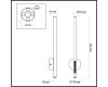 Настенный светильник Odeon Light Mali 6643/10WL