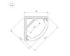 Алюминиевый профиль Arlight ARH-Kant-H10-2000 Anod 036321