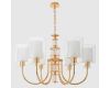 Подвесная люстра Crystal Lux ELENA SP6 GOLD