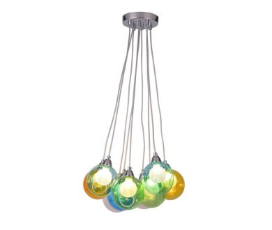 Купить Подвесная светодиодная люстра Arte Lamp Pallone A3026SP-9CC Подвесная светодиодная люстра Arte Lamp Pallone A3026SP-9CC