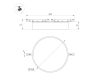 Трековый магнитный светильник Arlight MAG-MICROCOSM-RONDO-R150-15W Warm3000 (WH, 90 deg, 24V) (IP20 Металл) 051824