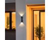 Уличный настенный Reluce 86876-9.2-001JH LED2*3W BK RLOS