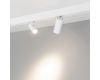 Трековый магнитный светильник Arlight MAG-ORIENT-SPOT-R45-12W Warm2700 (WH, 50 deg, 48V) 053724