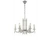 Подвесная люстра Crystal Lux AURELIO SP6 GOLD+CHROME/TRANSPARENT