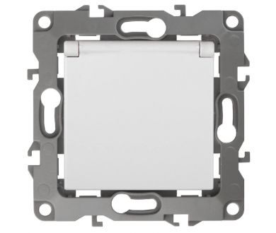 Купить Розетка ЭРА 12 2P E Schuko со шторками с крышкой 16A 250V 12-2003-01 Б0038806 Розетка ЭРА 12 2P E Schuko со шторками с крышкой 16A 250V 12-2003-01 Б0038806