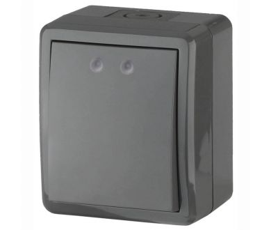 Купить Выключатель одноклавишный ЭРА Эксперт 10AX 250V IP54 11-1401-03 Б0020670 Выключатель одноклавишный ЭРА Эксперт 10AX 250V IP54 11-1401-03 Б0020670