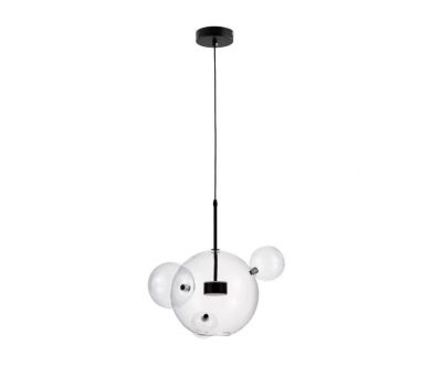 Купить Подвесной светодиодный светильник Lumina Deco Neroni LDP 6016-3+1 BK Подвесной светодиодный светильник Lumina Deco Neroni LDP 6016-3+1 BK
