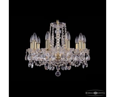 Купить Подвесная люстра Bohemia Ivele Crystal 1402/10/160 G Подвесная люстра Bohemia Ivele Crystal 1402/10/160 G