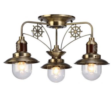 Купить Потолочная люстра Arte Lamp Sailor A4524PL-3AB Потолочная люстра Arte Lamp Sailor A4524PL-3AB