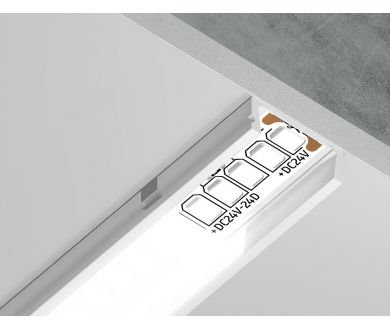 Купить Алюминиевый накладной профиль Ambrella Light Alum Profile GP1700WH Алюминиевый накладной профиль Ambrella Light Alum Profile GP1700WH