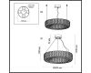 Подвесная люстра Odeon Light Panta 4926/52L