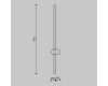 Настенный светильник Maytoni Light stick MOD237WL-L11BS3K