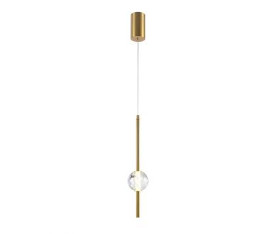 Купить Подвесной светильник Indigo Ciondolo 11066/1P Brass V000170L Подвесной светильник Indigo Ciondolo 11066/1P Brass V000170L