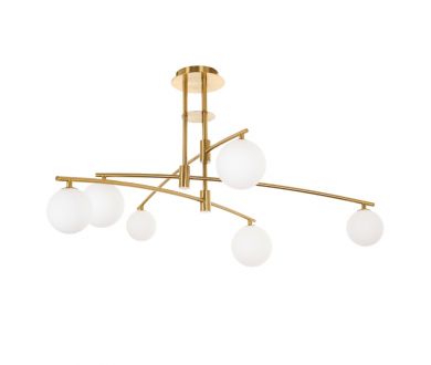 Купить Потолочная люстра MyFar Stacy MR1012-6C Потолочная люстра MyFar Stacy MR1012-6C