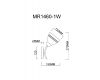 Бра MyFar Emily MR1460-1W