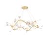 Подвесная люстра Crystal Lux COLIBRI SP10 GOLD