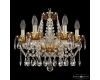 Подвесная люстра Bohemia Ivele Crystal 5413/6/141 G Amber/M-1H