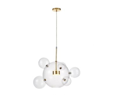 Купить Подвесной светодиодный светильник Lumina Deco Neroni LDP 6016-5+1 GD Подвесной светодиодный светильник Lumina Deco Neroni LDP 6016-5+1 GD