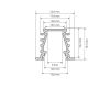 Профиль Arlight TOP-DEEP-F-2000 ANOD (K13,P15) 016971