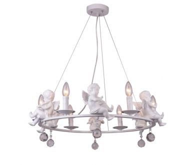Купить Подвесная люстра Arte Lamp Amur A4288LM-6WH Подвесная люстра Arte Lamp Amur A4288LM-6WH