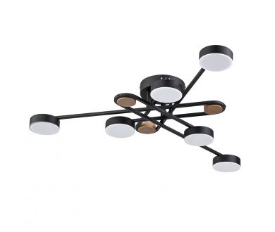 Купить Потолочная люстра Arte Lamp Taygeta A2455PL-6BK Потолочная люстра Arte Lamp Taygeta A2455PL-6BK