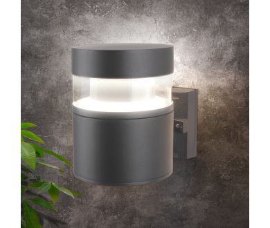 Купить Уличный настенный светодиодный светильник Elektrostandard 1530 Techno Led серый 4690389163296 Уличный настенный светодиодный светильник Elektrostandard 1530 Techno Led серый 4690389163296