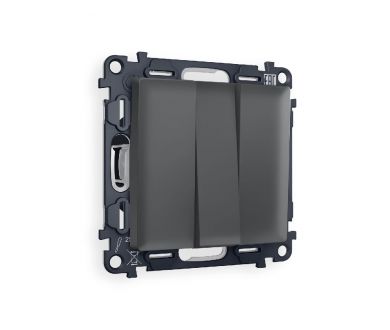 Купить Комплект механизма 3-кл выключателя Ambrella Volt Alfa MA905010 Комплект механизма 3-кл выключателя Ambrella Volt Alfa MA905010