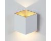 Уличный настенный светодиодный светильник Crystal Lux CLT 227W WH-GO