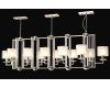 Подвесная люстра Crystal Lux NICOLAS SP12 L1600 GOLD/WHITE